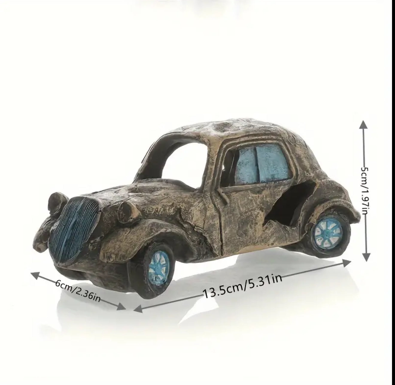 Vintage Auto Aquarium Deko – Resin Aquarium Ornament/Oldtimer