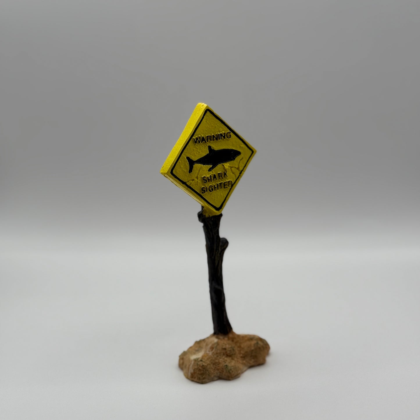 Aquarium Warnschild „Shark Sighted“ (Lustige Deko - NEU & OVP)