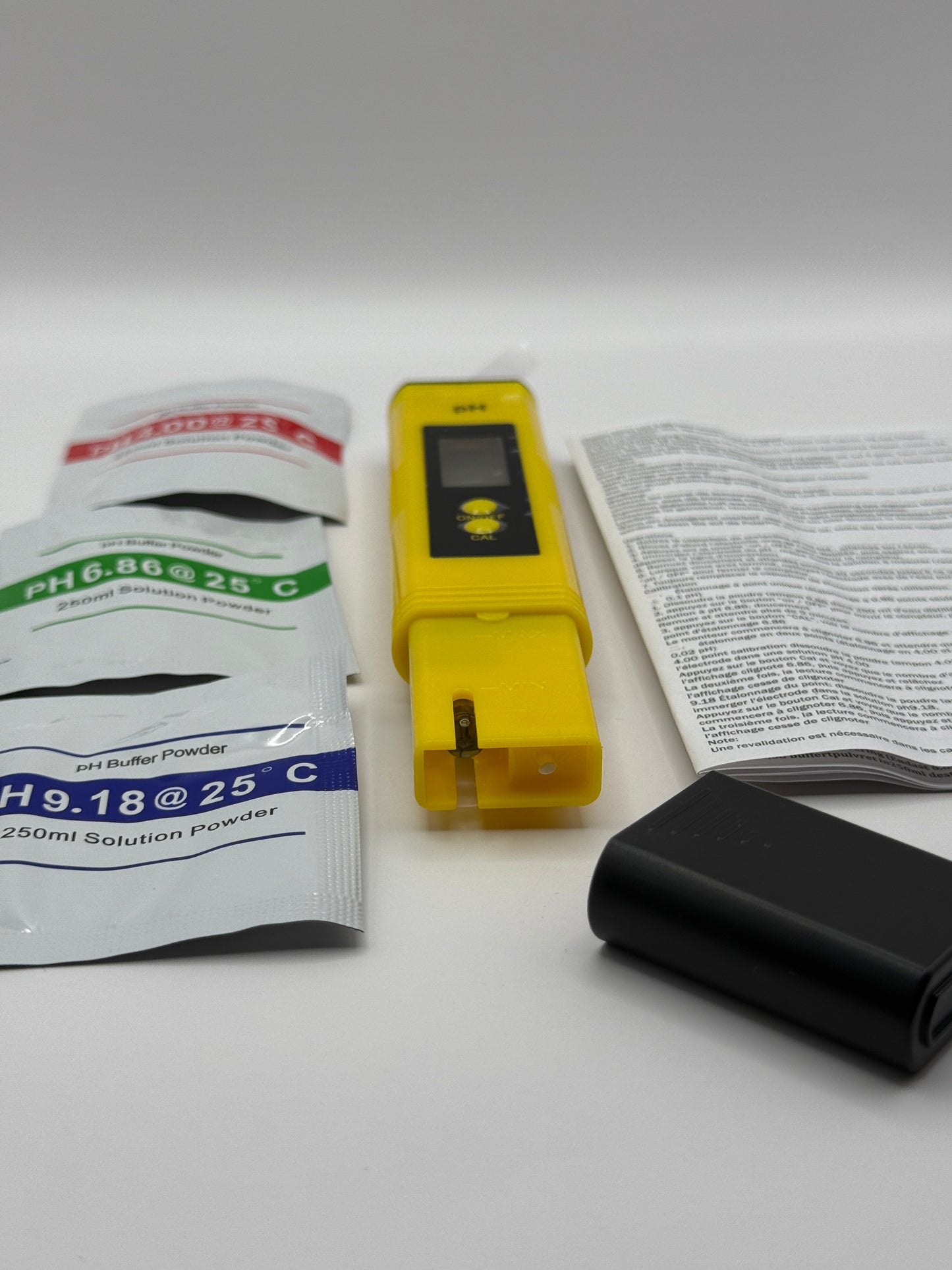 Digitaler pH-Wert Tester (blau oder gelb) – Tragbares Messgerät für Wasseranalysen