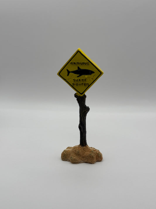 Aquarium Warnschild „Shark Sighted“ (Lustige Deko - NEU & OVP)