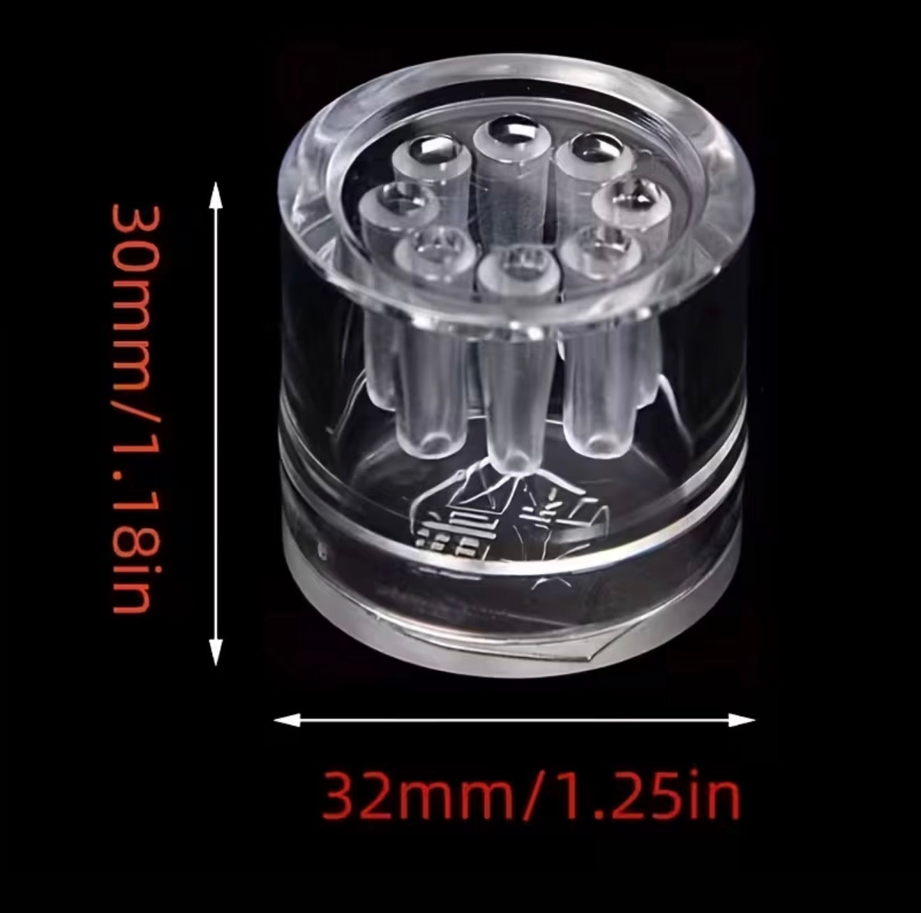 Hochwertige & effektive Planarien- & Wurm-Falle fürs Aquarium (8-Loch-Design) (OHNE CHEMIE)