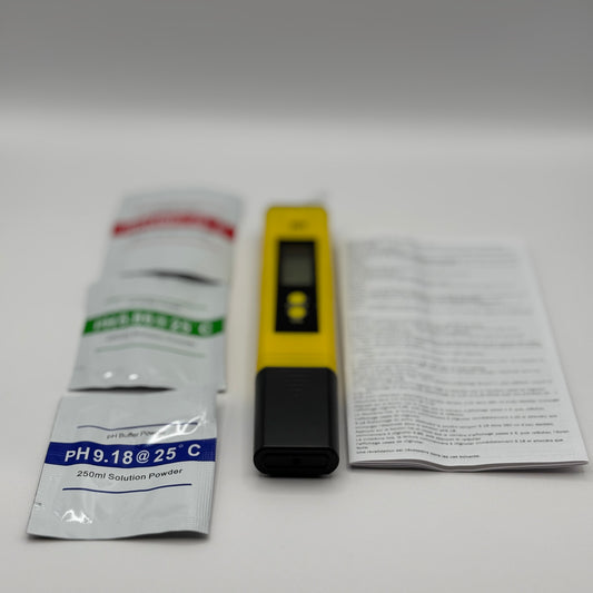 Digitaler pH-Wert Tester (blau oder gelb) – Tragbares Messgerät für Wasseranalysen
